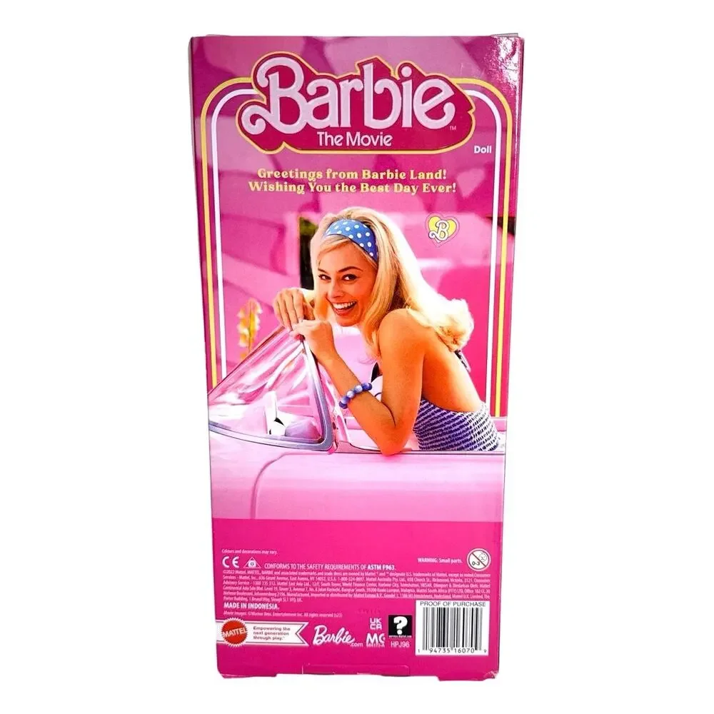 New in sealed box Barbie the movie collectable doll
